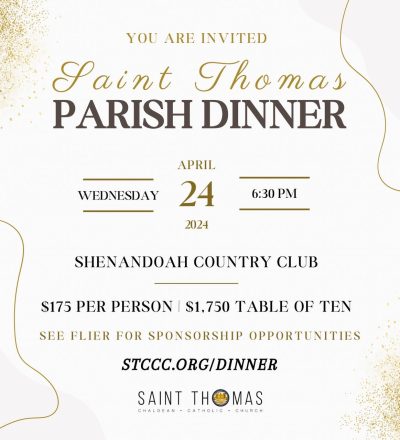 St. Thomas Parish Fundraiser Dinner Image