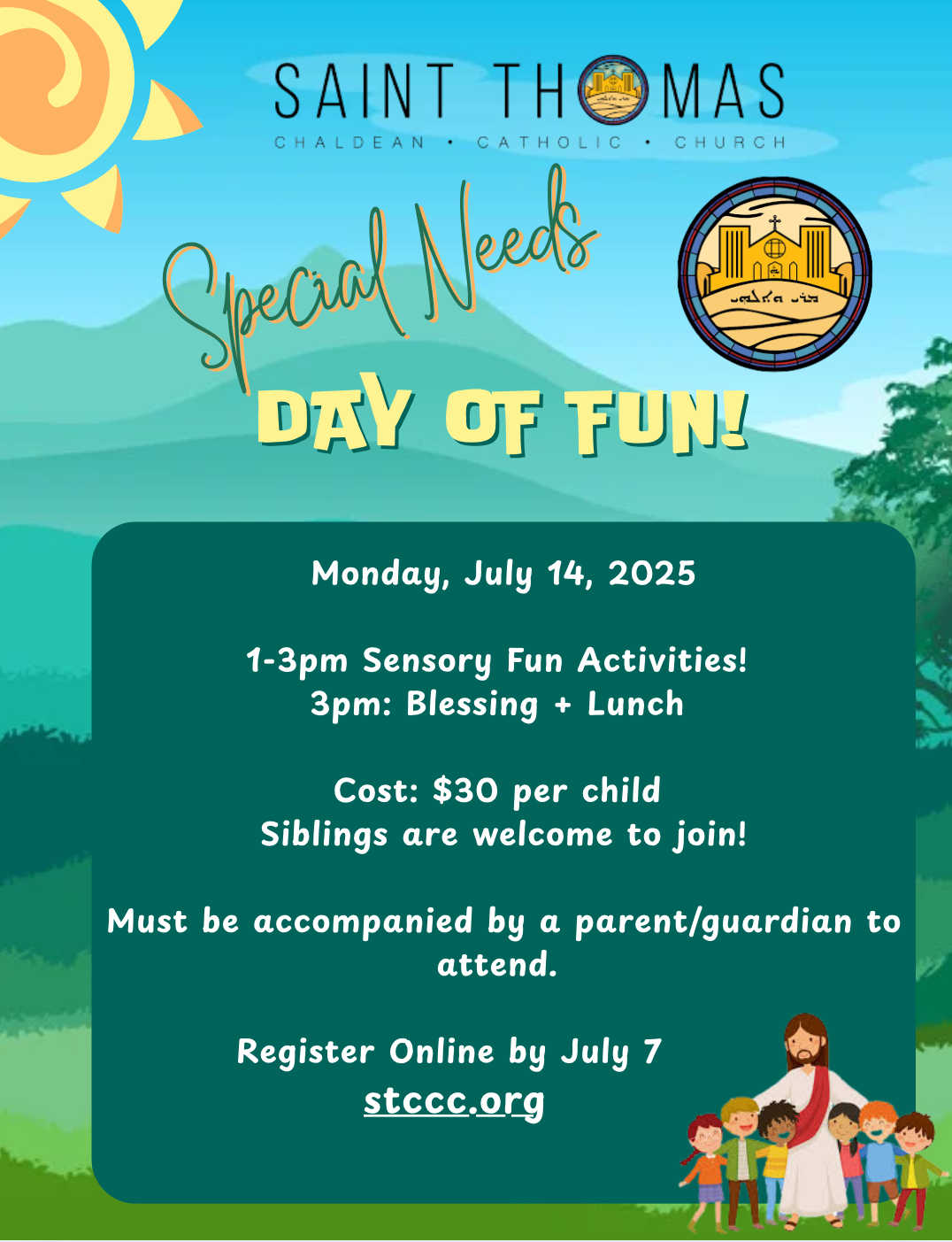 Special Needs Day of Fun Camp